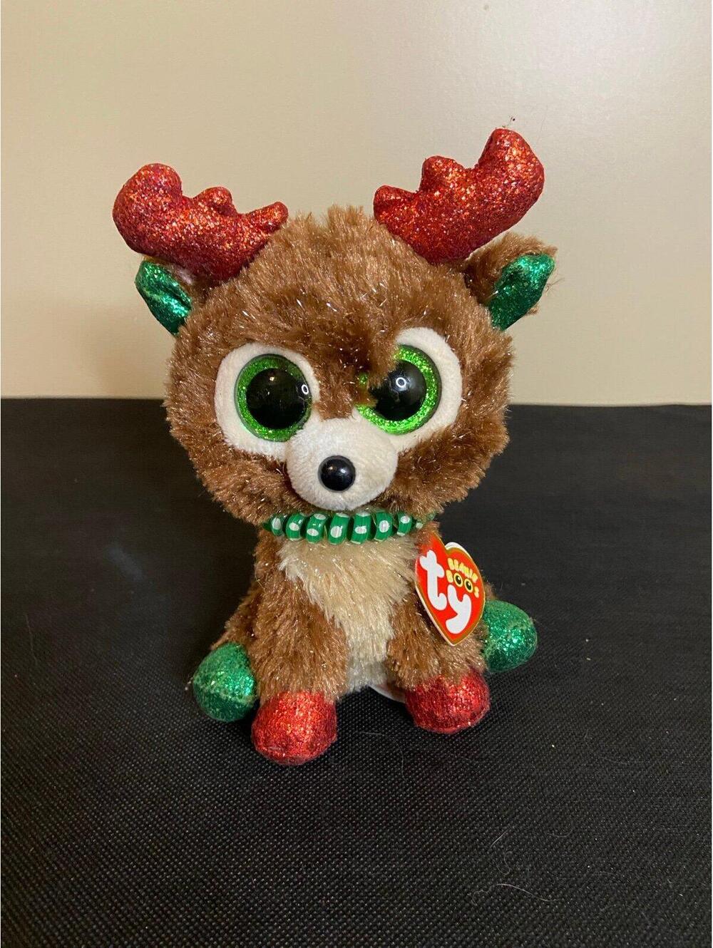 Ty Beanie Boos Fudge the Reindeer